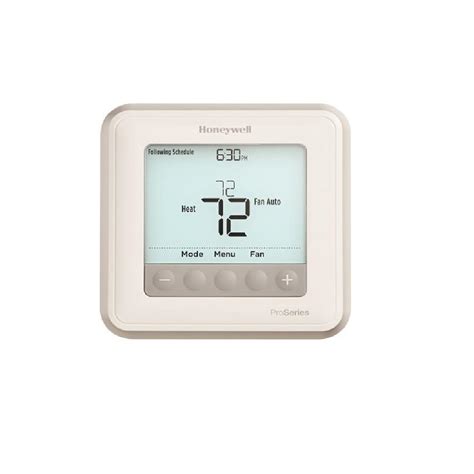 T6 Pro Programmable Thermostat Installation Instructions